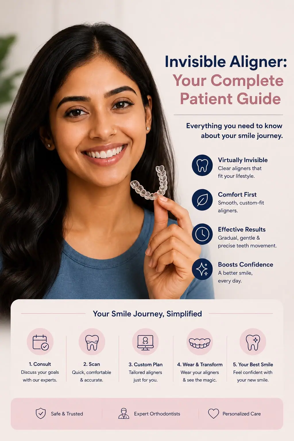 Invisible Aligners Noida: Complete Patient Guide 2025 | Dental Care Centre